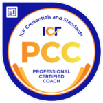 Julia Mullins Professional Certified Coach PCC ICF badge